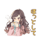 ゆるふわガーリーな女の子の冬（個別スタンプ：20）