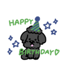 トイプードルくんの日常（個別スタンプ：1）