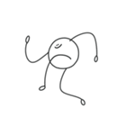 ( ¨̮ ) セリフのないまるへた（個別スタンプ：2）