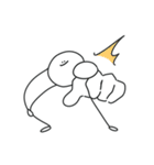 ( ¨̮ ) セリフのないまるへた（個別スタンプ：8）