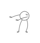 ( ¨̮ ) セリフのないまるへた（個別スタンプ：9）