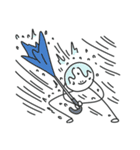 ( ¨̮ ) セリフのないまるへた（個別スタンプ：14）