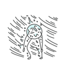 ( ¨̮ ) セリフのないまるへた（個別スタンプ：15）