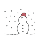 ( ¨̮ ) セリフのないまるへた（個別スタンプ：16）