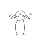( ¨̮ ) セリフのないまるへた（個別スタンプ：29）