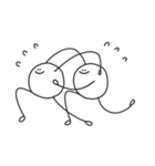 ( ¨̮ ) セリフのないまるへた（個別スタンプ：31）