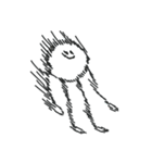 ( ¨̮ ) セリフのないまるへた（個別スタンプ：35）