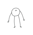 ( ¨̮ ) セリフのないまるへた（個別スタンプ：36）