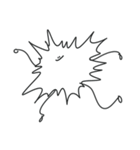 ( ¨̮ ) セリフのないまるへた（個別スタンプ：38）