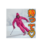 ※【スキー】が好きなゲイの黒人♡（個別スタンプ：6）