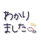 ずっとつかえる♡ゆる文字♡手書きシンプル（個別スタンプ：12）