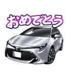 車(スポーツカー83)クルマバイクシリーズ（個別スタンプ：1）