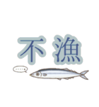 あなたとサンマ（個別スタンプ：16）
