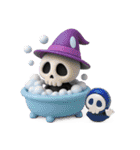 今宵はハロウィン3【ぷっくり3Dの2個目】（個別スタンプ：2）
