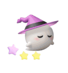 今宵はハロウィン3【ぷっくり3Dの2個目】（個別スタンプ：4）