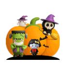 今宵はハロウィン3【ぷっくり3Dの2個目】（個別スタンプ：5）
