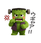 今宵はハロウィン3【ぷっくり3Dの2個目】（個別スタンプ：11）