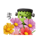 今宵はハロウィン3【ぷっくり3Dの2個目】（個別スタンプ：16）