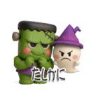 今宵はハロウィン3【ぷっくり3Dの2個目】（個別スタンプ：38）