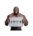 カンペ黒人の煽り【面白い・ラッパー】（個別スタンプ：4）