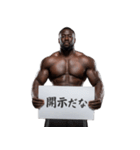 カンペ黒人の煽り【面白い・ラッパー】（個別スタンプ：11）