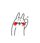 全力うさぎ元気になぁれ編（個別スタンプ：36）