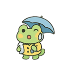 お天気かえるのちいさなキャスター（個別スタンプ：8）