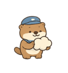 雲の郵便やさんカワウソ（個別スタンプ：5）