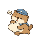 雲の郵便やさんカワウソ（個別スタンプ：14）