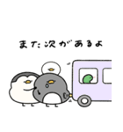 ポジティブなへんてこなペンギン（個別スタンプ：16）