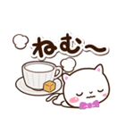 シロネコすたんぷ★カフェ（個別スタンプ：3）