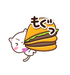 シロネコすたんぷ★カフェ（個別スタンプ：10）