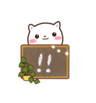 シロネコすたんぷ★カフェ（個別スタンプ：19）