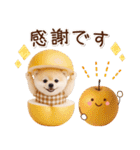 大人かわいい秋の癒しポメラニアン（個別スタンプ：11）