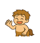 まじめなケンタウロスの日常@SFW（個別スタンプ：1）
