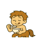 まじめなケンタウロスの日常@SFW（個別スタンプ：6）