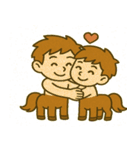 まじめなケンタウロスの日常@SFW（個別スタンプ：15）