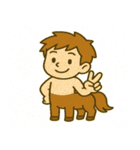 まじめなケンタウロスの日常@SFW（個別スタンプ：16）