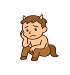 ゆるケンタウロスのまいにち@SFW（個別スタンプ：3）