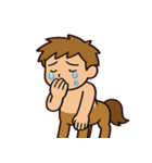 ゆるケンタウロスのまいにち@SFW（個別スタンプ：10）