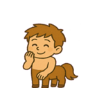 ゆるケンタウロスのまいにち@SFW（個別スタンプ：14）