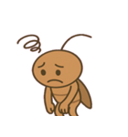 まじめなコウロギの日常@SFW（個別スタンプ：1）