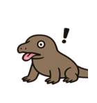 クールなコモドドラゴン@SFW（個別スタンプ：2）