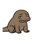 クールなコモドドラゴン@SFW（個別スタンプ：3）