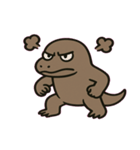 クールなコモドドラゴン@SFW（個別スタンプ：4）