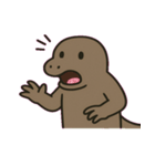 クールなコモドドラゴン@SFW（個別スタンプ：16）