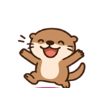 おしゃべりコツメカワウソ@SFW（個別スタンプ：3）