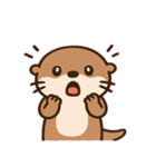 おしゃべりコツメカワウソ@SFW（個別スタンプ：4）
