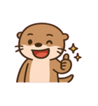 おしゃべりコツメカワウソ@SFW（個別スタンプ：13）