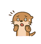 まったりコツメカワウソ@SFW（個別スタンプ：3）